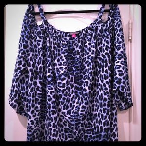 Vince Camuto cold shoulder blouse